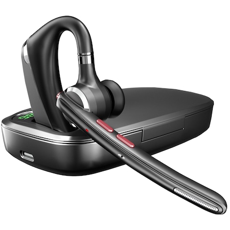 Delton Wireless Noise Canceling MS Team Bluetooth Computer Headset/ Headphone, Black 95X