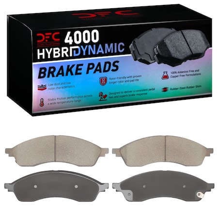 Dynamic Friction Co DFC 4000 HybriDynamic Brake Pads 4000-2427-00
