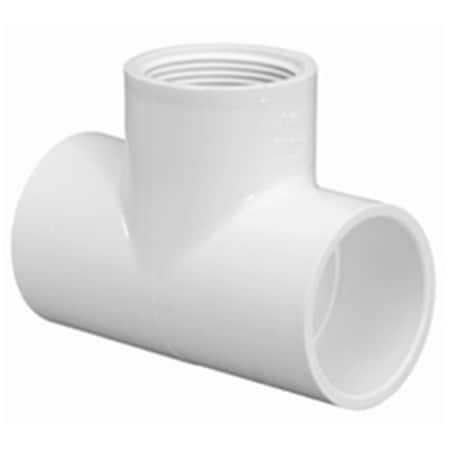 Westlake Pipe & Fittings 4 in. Skt x Skt x FPT Tee PV402040