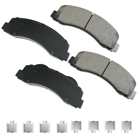Akebono Street Perf Pad, Asp1414A ASP1414A