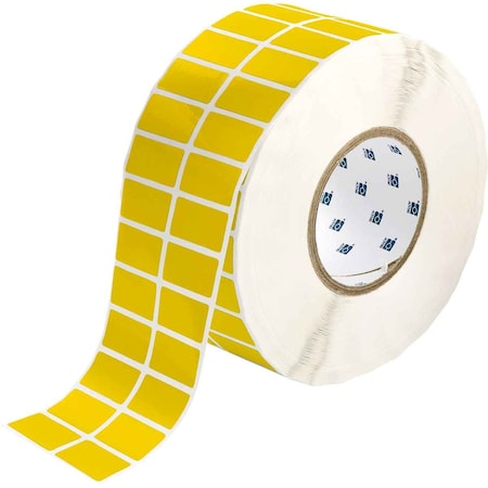 Brady Weather Resistant Polyester Outdoor Labels 0.75 in H x 1.5 in W Yellow 10000/RL THT-6-8591-10-YL