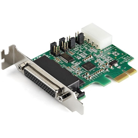 Startech.Com 4 PORT PCI EXPRESS RS232 SERIAL CONTROLLER CARD W/16950 UART/ASIX AX99100 - BI-D PEX4S953LP