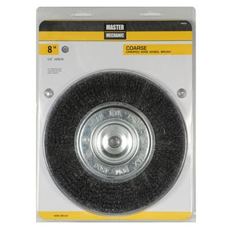 Disston 8 in. Master Mechanic Wire Wheel Brush 160533