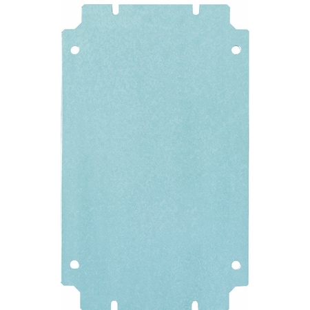 Rittal Wmmp1612 Wm Mounting Panel F/1 Wm Mounting Panel 0400H0300W Zinc 8018593