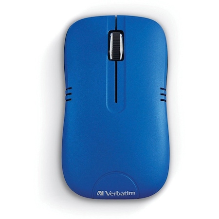 Verbatim WIRELESS NOTEBOOK OPTICAL MOUSE, COMMUTER SERIES - MATTE BLUE 99766