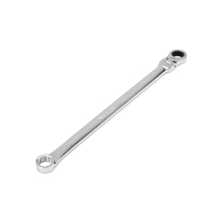 Tekton 3/4'' Long Fixed/Flex Head 12-Point Ratcheting Box End Wrench WRB35319