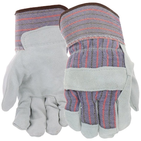 Boss Guard Series Gloves, Youth, Wing Thumb, Safety, Cotton, Light Gray B71172-Y