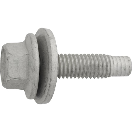 Auveco Ford Hex Head Sems Body Bolt Zinc M8-1.25 x 31mm, 10PK 22915