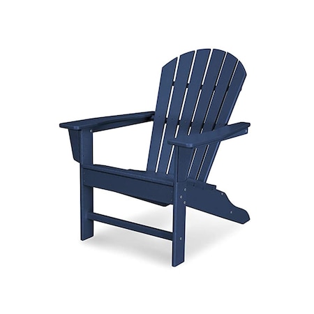 Polywood Plywood  Plywood South Beach Adirondack in Navy PLWSBA15NV