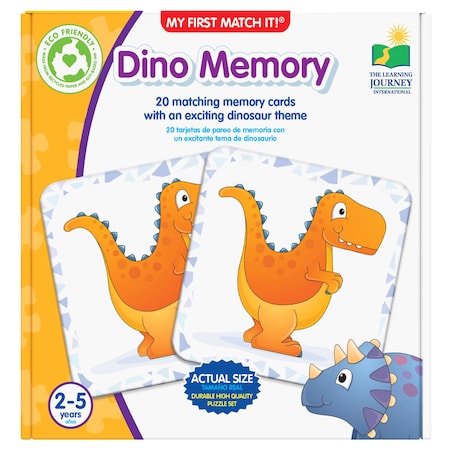 The Learning Journey International My First Memory Game, Dino's 106013