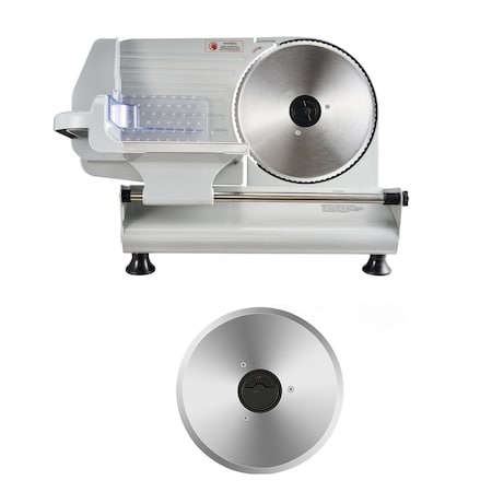 Vevor Electric Meat Slicer with Two 8.6" Blades and 0-0.6" Adjustable Thickness SL-5239M12C