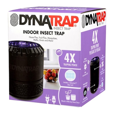 Dynatrap Ultralight Indoor Flying Insect Trap 600 sq ft 8 W DT152