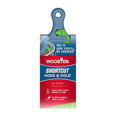 Wooster Hook & Hold 2 in. Soft Angle Paint Brush H3221-2