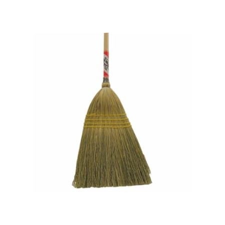 Magnolia Brush Household Broom, 19 in Trim L, Broom Corn, 6PK 455-5017-BUNDLED