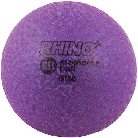 Champion Sports Medicine Ball, 8 lb, Purple gm8