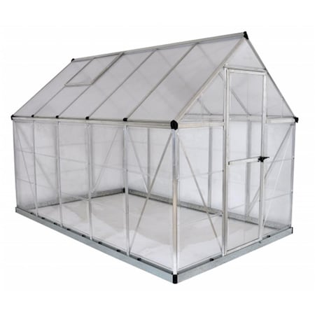 Palram - Canopia  Hybrid Greenhouse - 6 x 10 ft. - Silver HG5510