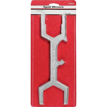 Westlake Pipe & Fittings 11.75''Die Cast Bright Plated Plumbers Wrench 13-2059