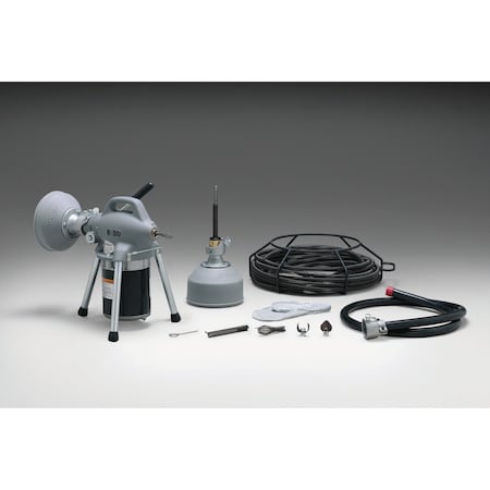 Ridgid Sectional Drain Cleaning Machine, 1/6 HP 59000