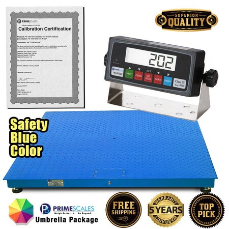 Prime Systems PS-10KF Series 10,000x1lb Floor Scale 48x72 with Smart Scale Indicator PS-10KF4872