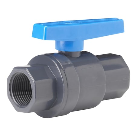 Homewerks Homewerks 1-1/2 in. PVC FIP Ball Valve Full Port Quarter-Turn Lever For Non-Potable Water VBVP80LTB7B