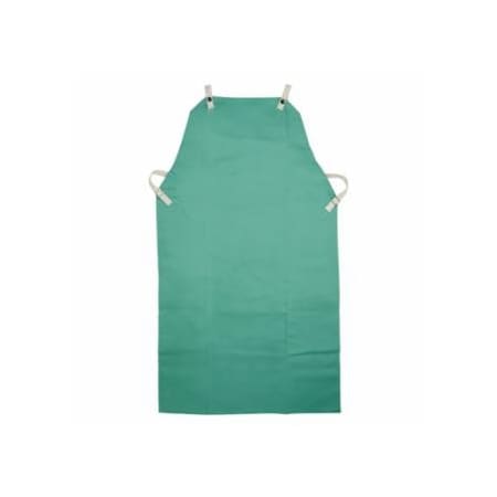 Pip IRONTEX FR Cotton Apron, 24 in W x 36 in L, Sateen, Green 112-7080/36