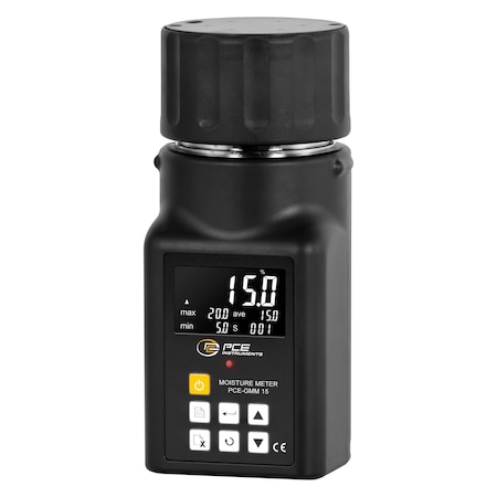 Pce Instruments Grain moisture meter, 3-80% for cereals/beans with auto temp comp and 240-value memory PCE-GMM 15