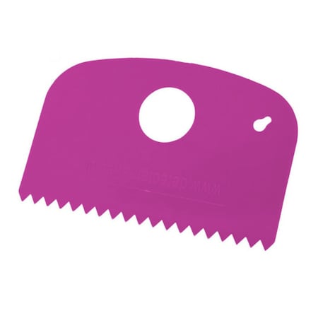 Detectamet Detectable Scraper - Small Flexi Serrated Edge Pink 523-S089-T097-P09