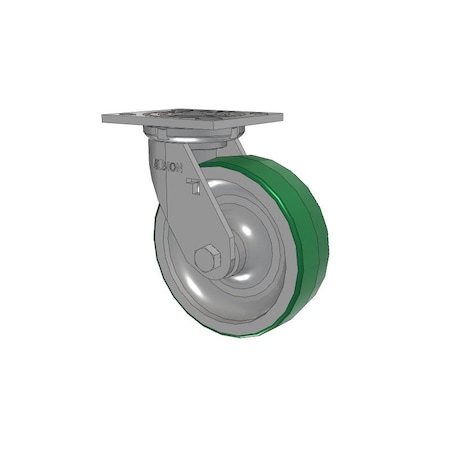 Albion Caster, FloorProtective, 6x2, 16PD06201S 16PD06201S