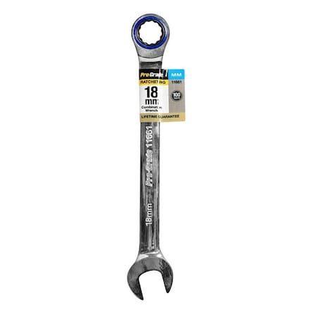 Cromo 18 mm Ratcheting Combo Wrench CR3315578