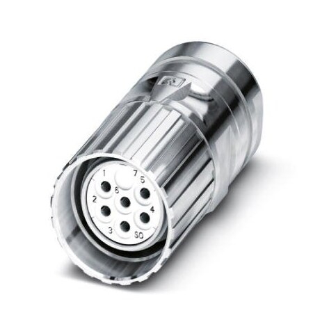 Phoenix Contact CA-09S1N1280DN Cable connector straight 1619768