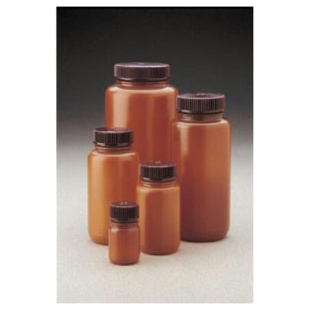 Nalgene Economy Bottle, HDPE, 99 mm H, PK500 312184-0004