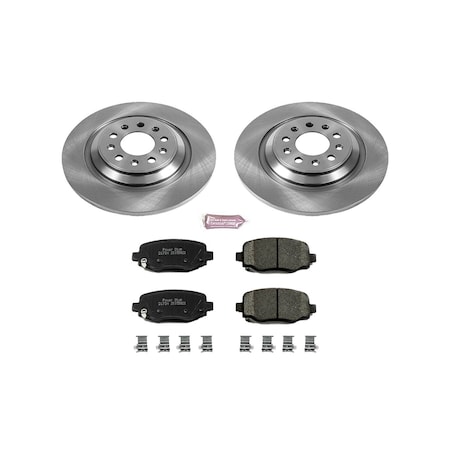 Powerstop AUTOSPECIALTY STOCK REPLACEMENT BRAKE KIT KOE6542