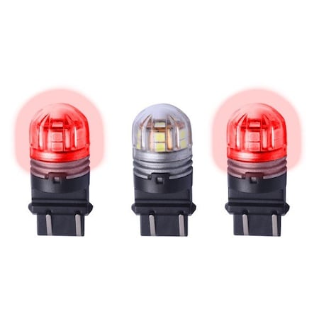Putco 3156 LED Bulbs, Red HC3156R