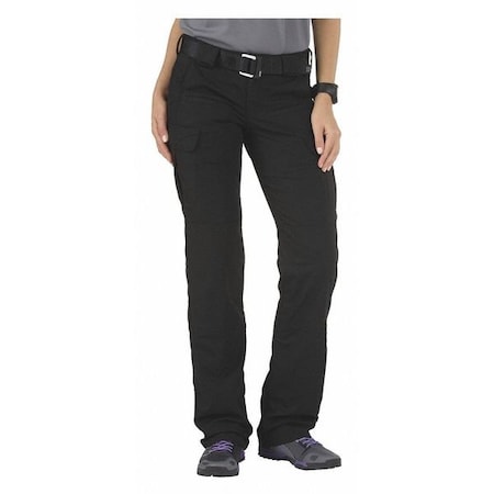 5.11 Tactical Pants, XS, Black, 35% Cotton, 65% Polyester 64386ABR-019-0-R