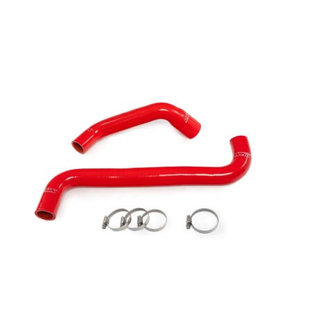 Hps Performance High Temp Reinforced Silicone Radiator Coolant Hose Kit, Red,  57-1277R-RED