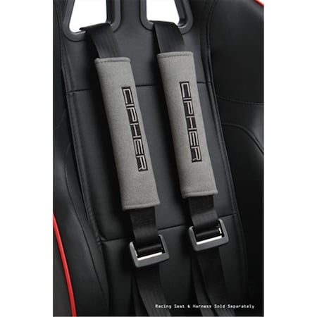 Cipher Grey 2 in. Harness Pad Set CI62012