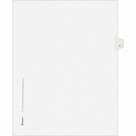 Avery Dividers, Index, Sidetab, 8 25PK AVE11918