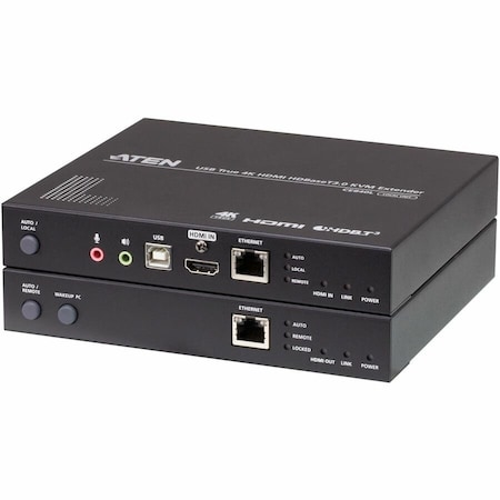 Aten USB True 4K HDMI HDBaseT 3.0 KVM Extender (4K@100m) CE840