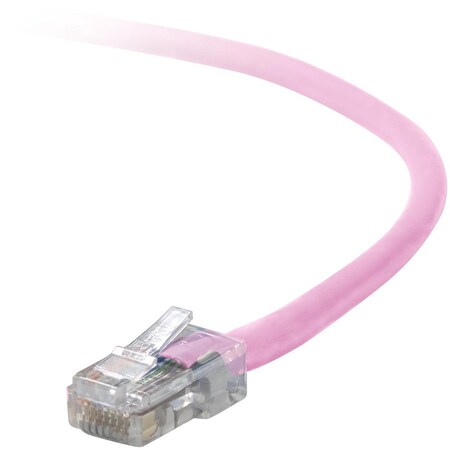 Belkin Patch Cable - Rj-45 (M) - Rj-45 (M) - 10 Ft - Utp - ( Cat 5E ) - Pink A3L791-10-PNK-S