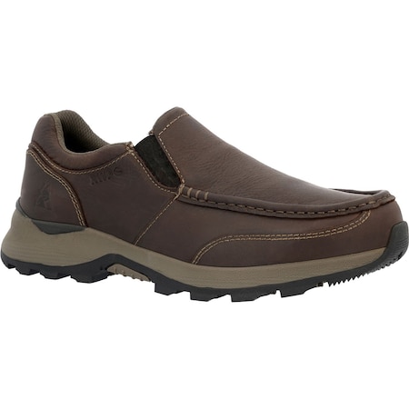 Rocky Men's Slip On Shoe, Brown, Size 8.5 M RKS0658