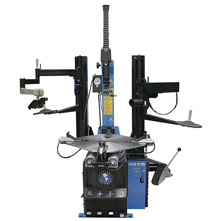 Atlas Automotive Equipment Tc755 W/ Dual Arms, 1EA ATLAS TC755DAA TIRE CHANGER