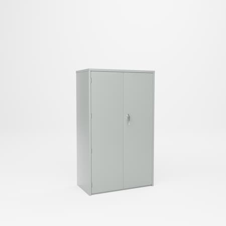 Pucel Heavy Duty Storage Cabinet with Solid Door, 36 in W x 60 in H x 19 in D, Putty HDSC-3660-19-3