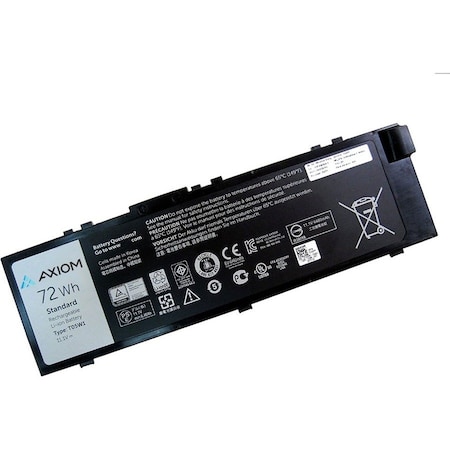 Axiom Li-Ion 6-Cell Battery For Dell - 451-Bbse, 0Fny7 451-BBSE-AX