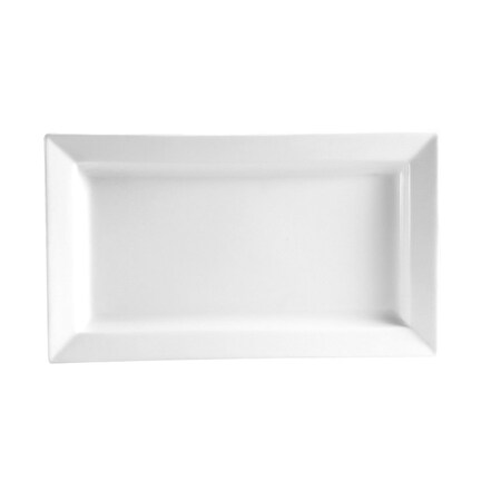 Cac Foodservice CAC China Deep Rect. Platter 18oz 12 1/2 in Box of 12, 12PK PNS-14