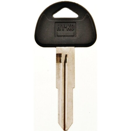 Hy-Ko Automotive Key Blank, Brass/Plastic, Nickel, For: Suzuki Vehicle Locks 12005SUZ17
