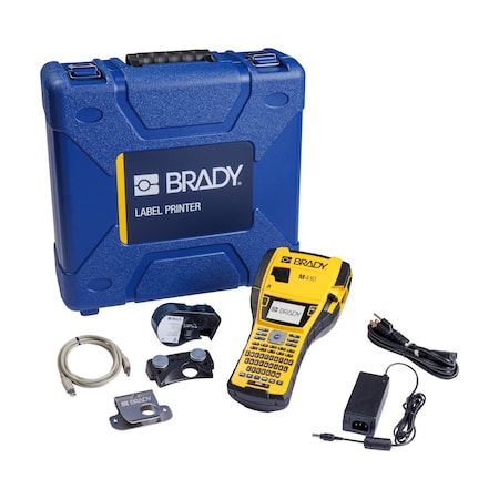 Brady Brady M410 1in Portable Label Printer and Accessories Kit M410-KIT