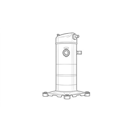 Trane 230v3ph 5Ton R410A Scroll Comp COM14913