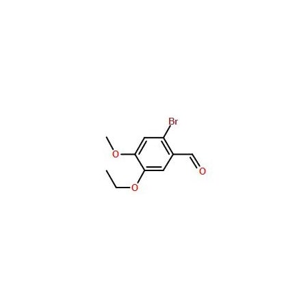 Ak Scientific 2-Bromo-5-ethoxy-4-methoxybenzaldehyde (1g), CAS 56517-30-7 5718AE-1g