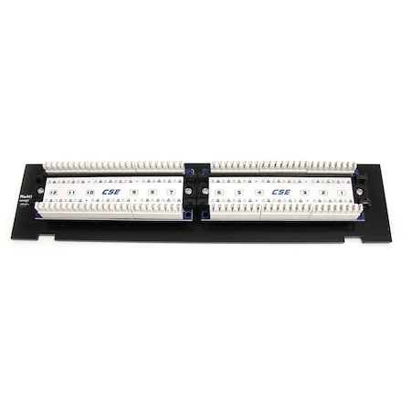 Startech.Com 1U 12 PORT WALL MOUNT CAT5E PATCH PANEL PANEL4512