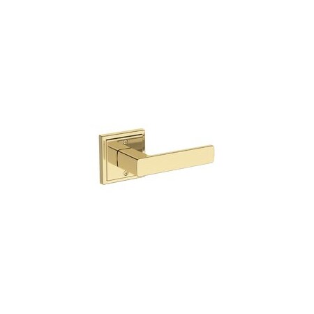 Baldwin Residential Door Levers Half Dummy Right Hand Non-Lacquered Brass HDSHASSR031
